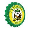 The Fan-Brand NCAA Oregon Ducks - Bottle Cap Wall Clock - Sports Team Bar Sign Dcor - Home, Dorm, Garage, Office, Fan Cave view 2