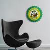 The Fan-Brand NCAA Oregon Ducks - Bottle Cap Wall Clock - Sports Team Bar Sign Dcor - Home, Dorm, Garage, Office, Fan Cave view 3