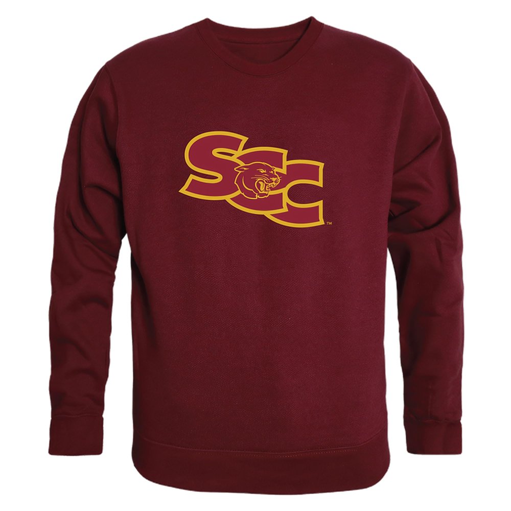 W Republic Sacramento City Panthers College Crewneck Pullover Sweatshirt, Adult Unisex, Maroon, XX-Large - NCAA Officially Licensed Apparel