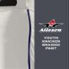 Alleson Athletic Boys' Crush Knicker Braided Baseball Pant, White/Navy, XS view 3