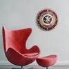 The Fan-Brand NCAA Florida State Seminoles - Bottle Cap Wall Clock - Sports Team Bar Sign Dcor - Home, Dorm, Garage, Office, Fan Cave view 3