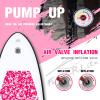 FEATH-R-LITE Inflatable Stand Up Paddle Board 10'x30''x6'' Ultra-Light (16.7lbs) SUP with Paddleboard Accessories,Three Fins,Adjustable Paddle, Pump,Backpack, Leash view 3