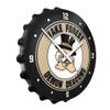 The Fan-Brand NCAA Wake Forest Demon Deacons: Mascot - Bottle Cap Wall Clock - Sports Team Bar Sign Dcor - Home, Dorm, Garage, Office, Fan Cave view 2