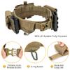IDOGEAR Tactical Belt MOLLE Military Modular Rigger's Belt Adjustable With Inner Belt And Outer Set (Coyote Brown, Medium) view 3