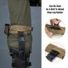 IDOGEAR Tactical Belt MOLLE Military Modular Rigger's Belt Adjustable With Inner Belt And Outer Set (Coyote Brown, Medium) view 4