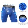 5 Pack Compression Shorts Men Performance Spandex Sport Athletic Shorts Workout Running Underwear Base Layer X-Large view 2