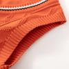 Freebily Kids Boys Girls School Uniform Cotton Knit Sweater Vest V-Neck Solid Color Pullover Vest Autumn Casual Waistcoat Orange 5-6 Years view 4