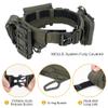 IDOGEAR Tactical Belt MOLLE Military Belt Modular Rigger's Belt Adjustable With Inner Belt And Outer Set (Ranger Green, Small) view 3