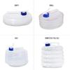Collapsible Water Container with Tap Folding Portable PE Multifunction for Outdoor Sports & Hiking Barbecue Car Bucket Accessories (5L) view 2