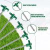 Tiomues Tent Stakes, 10PCS Heavy Duty Tent Stakes Pegs, Outdoor Camping Windproof Professional Ground Stakes, Metal Tent Pegs for All Kinds of Ground, Specially Designed for Tent Canopies view 3
