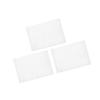 KINGTOP Golf Flag 20x14 Inch - Plain White, 420D Nylon, Tube Inserted - Standard Putting Green Flags for Backyard Practice, Golf Courses, Country Club, 3-Pack view 1