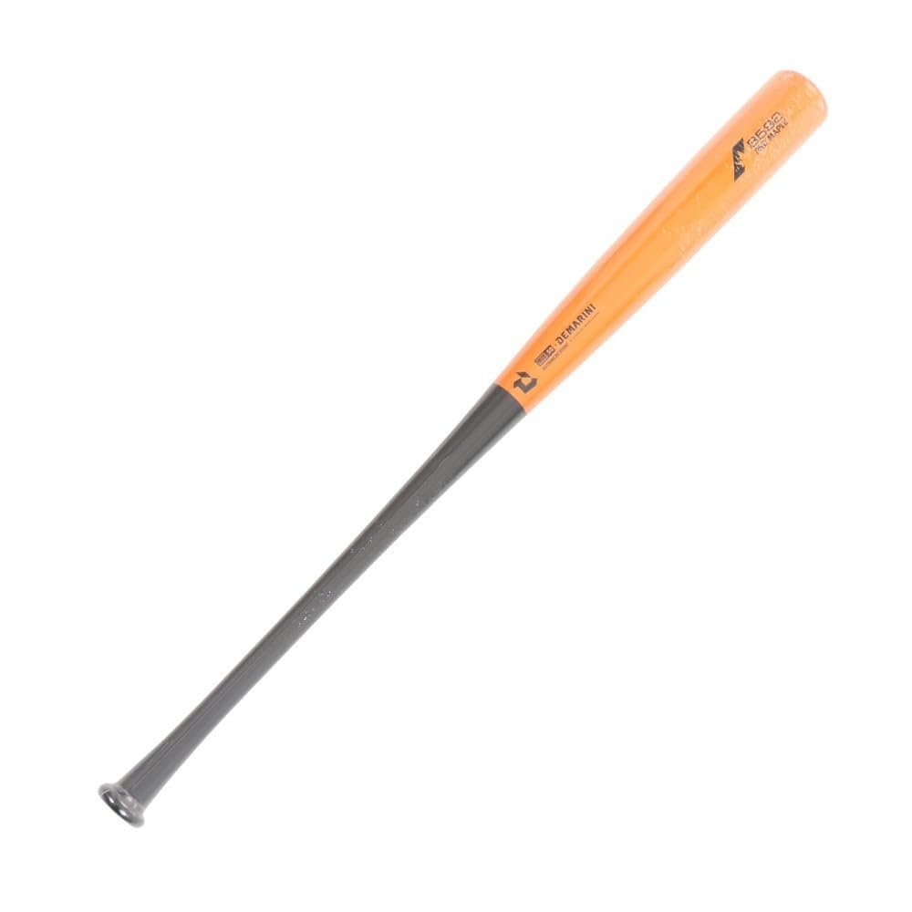 DeMARINI WBD24250508592 Baseball Bat for Training, Pro Maple Composite Training, Orange, 33.5 inches (85 cm), 32.2 oz (920 g) Average