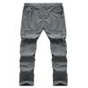 Kolongvangie Men Pants Outdoor Quick Dry Casual Work Strechy Bottoms Ripstop Hunting Tactical Fishing Golf Nylon Spandex Pants view 2