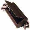 (Meigan) Double Glasses Case Aluminum Hard Shell Faux Leather for Men, Women | for Reading Glasses and Sunglasses etc. view 3
