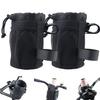 2 Pack Bike Cup Holder Bag Bicycle Handlebar Water Bottle Holder with Mesh Oxford Pocket Phone Drink Cup Holder for Mountain Bikes,Road Bikes,e-Bike,Kids Bikes,Wheelchairs,Cruisers, etc view 1