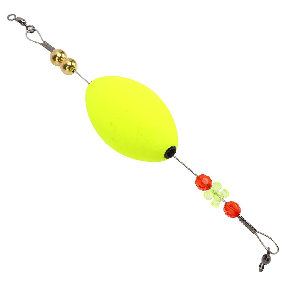 Red Fish Cork Float Fishing Floats Bobbers, High Sensitivity Durable Bobber Stick, Plastic Spring Oval Stick Slip Floats for Catfish Trout etc(yellow), Red Fish Cork Float Bobber Stick High Sensi