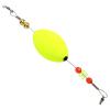 Red Fish Cork Float Fishing Floats Bobbers, High Sensitivity Durable Bobber Stick, Plastic Spring Oval Stick Slip Floats for Catfish Trout etc(yellow), Red Fish Cork Float Bobber Stick High Sensi view 1