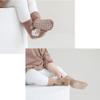 Exegawe Toddler Non Slip Socks, Cute Baby Socks with Grips Crew Socks 5 Pairs(D-5 Mix Colors,L) view 2