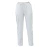 DGHM-JLMY Women's Cotton Casual Harem Pants Loose Baggy Ninth Thin Pencil Pants Solid High Waist Tapered Ankle Stretch Pants (White,Small,5,OZ) view 1