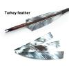28"/30" Pure Carbon Archery Spine 400/500 with Removable Tip 4" Real Feather Arrows for Recurve and Compound and Traditional Bows Hunting Target Practice (8 Pack) (30 inches,Spine 400) view 4