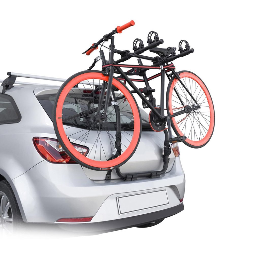 3 Bike Rack Carrier Hitch Mount for Audi A3 2006-2013 Black 1Pc