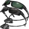AWGSEE Polarized Sports Sunglasses for Men 100% UV Protection Wrap Around Unbreakable Sun Glasses for Fishing Driving view 1