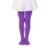 Tights for Girls Purple Halloween Toddler Tights Christmas Tights for Baby Girls Leggings Warm Winter Stockings Purple 6-9 Years view 1