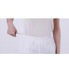 Women Baggy Classic Trousers Plus Sizes Workwear Stretch Scrubs Pant Mid Rise Straight Leg Pull-On Cargo (White,Small,5,OZ) view 4