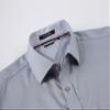 Alex Vando Mens Rayon Dress Shirts Wrinkle Free Regular Fit Stretch Button Down Shirt,Silver,XXL view 3
