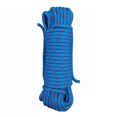 Aoneky 32ft 10mm Static Rope - Polyester Rope for Climbing, Rescue, Arborist Work, Camping & Towing, UV Resistan