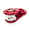 EMMRAGNO 30KN Climbing Single Pulley Climbing Three Hole Hitch Pulley Climbing Bearing Pulley, Hauling Pulley for Rock Climbing, Rappelling, Zipline Sports etc. view 2