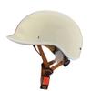 Cycling Motorcycle Helmet with Adjustable Size,Adults Men Women Beanie Retro Ultralight ABS Shell Open Face Helmet,DOT/ECE Certified,for Skateboard Electric Moped Bike Helmets-B view 1
