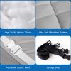 Cot Mattress Pad (Improved Thickness) Quilted Cot Pads for Camping, Sleeping Mattress Topper 30" X 75" for Camp/Rv Bunk/Narrow Twin Beds, Gray view 3