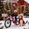RoyalBaby Kids Bike EZ Freestyle, 12 Inch Balance Pedal Bicycle, Easy Learn Balancing to Biking Switchable Instant Assembly Boys Girls, 12" Pink view 2