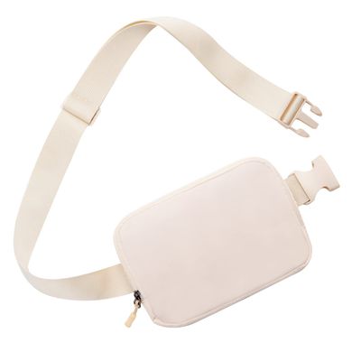 Belt bag Fanny pack crossbody bags for women Everywhere belt bag (ivory)