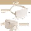 Belt bag Fanny pack crossbody bags for women Everywhere belt bag (ivory) view 2