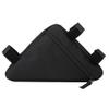 Bicycle Triangle Bag7.9" Bike Frame Storage Bag with Quick Release for Road & MTB | Frame Bag Compatible with All Bike Frames, Lightweight Oxford Fabric Pouch (Black) view 1