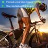 Bicycle Triangle Bag7.9" Bike Frame Storage Bag with Quick Release for Road & MTB | Frame Bag Compatible with All Bike Frames, Lightweight Oxford Fabric Pouch (Black) view 4