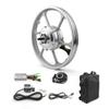 16 Inch 350W Brushless Geared Motor Mag Wheel with PAS Accelerator for Front Hub Drive Scooter Small Bike Bicycle Thumb Throttle24V350W view 1