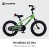 RoyalBaby Freestyle EZ Kids Bike, Easy Learn Balancing to Biking, 14 Inch Balance & Pedal Bicycle, Instant Assembly Toddlers Boys Girls Ages 3-5 Years, 14" Green view 2