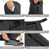 33,000ft Men's Rain Pants Waterproof Lightweight Breathable Golf Over Pants for Hiking Travel Cycling Outdoor Grey view 4