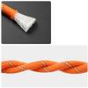 NorthPada 3/8 in (10mm) x 100 ft (30Meter) Static Nylon Heavy Duty Outdoor Climbing Rope for Knotting Practice, Arborist Tree Work, Marine Anchor Boat, Rappelling Emergency, Swing Orange view 2