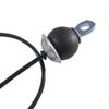 1-6M Home Gym Replacement Cables Thick 5mm LAT Pulldown Cable for Fitness Cable Pulley Machine with Screw and Stopper Ball (Color : 2.5m) view 4