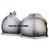 ARTIZANSTORE Medieval Knee Cops Armor SCA Armour 13th Century Cops Combat Armor SCA Fighting Silver Armor Halloween Costume view 2