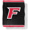 Fairfield University Stags Blanket, 50"x60" Logo Dots, Silky Touch Sherpa Back Super Soft Throw Blanket view 1