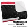Fairfield University Stags Blanket, 50"x60" Logo Dots, Silky Touch Sherpa Back Super Soft Throw Blanket view 3