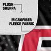 Fairfield University Stags Blanket, 50"x60" Logo Dots, Silky Touch Sherpa Back Super Soft Throw Blanket view 4