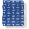Eastern Illinois University Panthers Logo Pattern Silky Touch Sherpa Back Super Soft Throw Blanket,Logo Pattern view 1