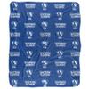 Eastern Illinois University Panthers Logo Pattern Silky Touch Sherpa Back Super Soft Throw Blanket,Logo Pattern view 2
