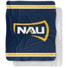 Northern Arizona University Lumberjacks Blanket, 50"x60" Primary Logo, Silky Touch Sherpa Back Super Soft Throw Blanket view 1